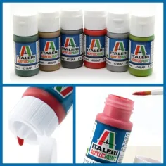 Italeri Metal Gloss Silver (4678AP) – metaliczna błyszcząca srebrna farba modelarska 20 ml zdjęcie 2
