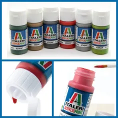 Italeri Płaski Panzer Olivgrün 1943 (4798AP) – Matowa oliwkowozielona farba modelarska 20ml zdjęcie 2