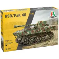 Italeri: model niszczyciela czołgów RSO/PaK 40 w skali 1/35