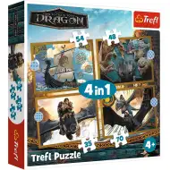 Jak wytresować smoka 4 w 1 puzzle - Trefl