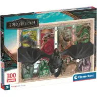 Jak wytresować smoka: smoki i bohaterowie, puzzle 300 elementów – Clementoni