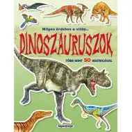 Jakie to ciekawe... Książeczka z naklejkami o dinozaurach
