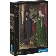 Jan van Eyck: Małżeństwo Arnolfinich Muzeum HQC puzzle 1000 elementów - Clementoni
