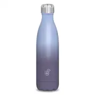 Jasnoniebiesko-fioletowy metalowy termos o podwójnych ściankach, 500 ml