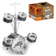 Jazz Drum 6-częściowy zestaw perkusyjny na stojaku