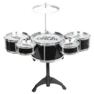 Jazz Drum 6-częściowy zestaw perkusyjny z stojakiem