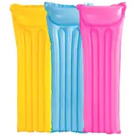 Jednokolorowy materac 183x69cm w różnych wariantach - Intex
