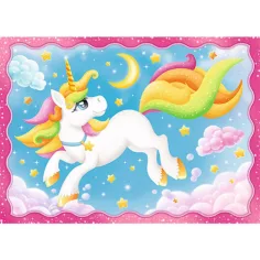 Jednorożce i magia 4 w 1 puzzle - Trefl zdjęcie 2