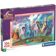 Jednorożcowa Akademia magiczna misja 104-elementowe puzzle – Clementoni