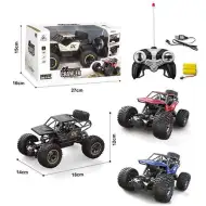 Jeep wspinaczkowy zdalnie sterowany RC 27MHz w skali 1:18, dostępny w dwóch wariantach.