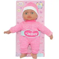 Jelley baba w pasiastym ubraniu 25 cm
