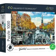 Jesień w Amsterdamie 1000-elementowa układanka UFT - Trefl
