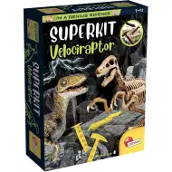 Jestem Geniuszem Velociraptorem – zestaw archeologiczny Lisciani