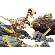 Jestem Geniuszem Velociraptorem – zestaw archeologiczny Lisciani zdjęcie 3