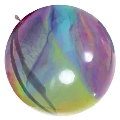 Jumbo Ball 5. seria kolorowa marmurowa gigantyczna piłka 90 cm w różnych wariantach 1 szt. zdjęcie 2