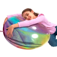 Jumbo Ball 5. seria kolorowa marmurowa gigantyczna piłka 90 cm w różnych wariantach 1 szt. zdjęcie 3