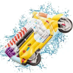 Jumbo Retro materac dmuchany w kształcie motocykla 113x183 cm - Mondo Toys zdjęcie 2