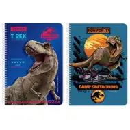 Jurassic World - T-rex notatnik w dwóch wersjach A4, 60 kartek