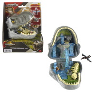 Jurassic World: Odrodzenie Micro Adventures Zestaw mini z T-Rexem - Mattel