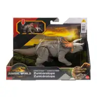 Jurassic World: Odrodzenie Strike Attack Zuniceratops – figurka atakującego dinozaura – Mattel