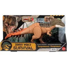 Jurassic World: Olbrzymi atakujący Gorgosaurus - dinozaur z dźwiękiem - Mattel