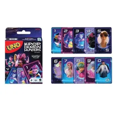 K-POP Łowcy demonów - gra karciana UNO - Mattel zdjęcie 2