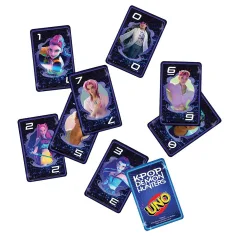 K-POP Łowcy demonów - gra karciana UNO - Mattel zdjęcie 6