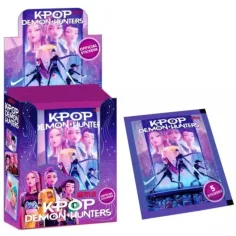 K-pop łowcy demonów — kolekcjonerskie naklejki w opakowaniu-niespodziance - 1 opakowanie zawiera 5 naklejek