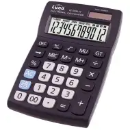 Kalkulator z 12-cyfrowym wyświetlaczem cyfrowym CD-269612 w różnych wariantach.
