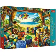 Kamperowe życie Premium Plus 1000-elementowe puzzle - Trefl