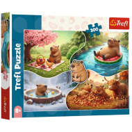 Kapibary 4 pory roku, puzzle 300 elementów – Trefl