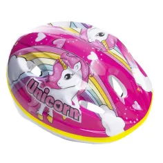 Kask z motywem jednorożców