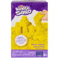 Kinetic Sand: Neonowy żółty piasek kinetyczny - Spin Master