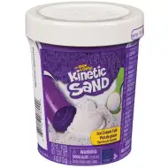 Kinetic Sand: Pudełko lodów z białym piaskiem kinetycznym - Spin Master