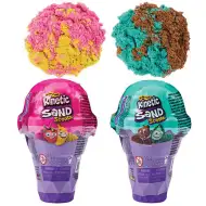Kinetic Sand: Scents piasek kinetyczny w pojemniku w kształcie lodów 113g w dwóch wariantach 1 sztuka - Spin Master