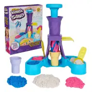 Kinetic Sand: Zestaw do robienia lodów z piasku kinetycznego 396g - Spin Master