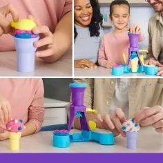 Kinetic Sand: Zestaw do robienia lodów z piasku kinetycznego 396g - Spin Master zdjęcie 2