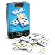 Klasyczne Domino w metalowym pudełku - Spin Master