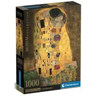 Klimt: Pocałunek Museum Collection puzzle 1000 elementów z plakatem - Clementoni