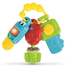 Baby kluczyki samochodowe ze światłem i dźwiękiem - Clementoni zdjęcie 2