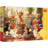Kocie psoty 160-elementowe puzzle - Trefl