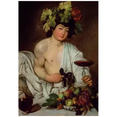 Kolekcja Muzealna: Caravaggio - Bachus 1000-elementowe puzzle z plakatem - Clementoni zdjęcie 2