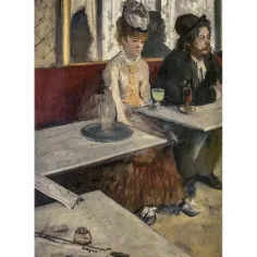 Kolekcja Muzealna: Edgar Degas – W kawiarni, puzzle 1000 elementów – Clementoni zdjęcie 2