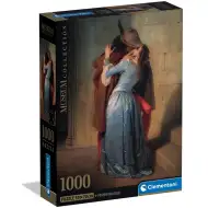 Kolekcja Muzealna: Hayez - Pocałunek HQC 1000-elementowe puzzle z plakatem - Clementoni