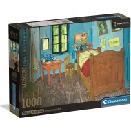 Kolekcja Muzeum: Van Gogh - Pokój Van Gogha w Arles - puzzle 1000 elementów z plakatem - Clementoni