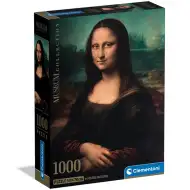 Kolekcja muzealna: Leonardo da Vinci – Mona Lisa, puzzle 1000 elementów – Clementoni