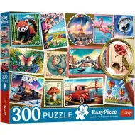Kolekcja znaczków Easy Piece puzzle 300 elementów - Trefl