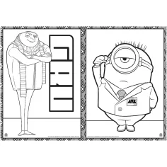 Kolorowanka Minionki - Trefl zdjęcie 2