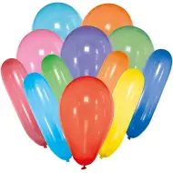 Kolorowe balony imprezowe – zestaw 30 sztuk