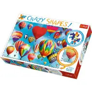 Kolorowe balony na ogrzane powietrze 600-elementowe puzzle - Trefl